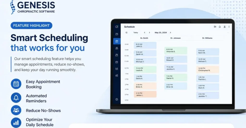 genesis chiropractic software