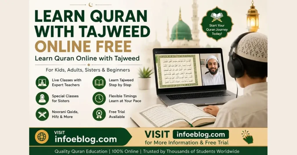 learn quran with tajweed online free