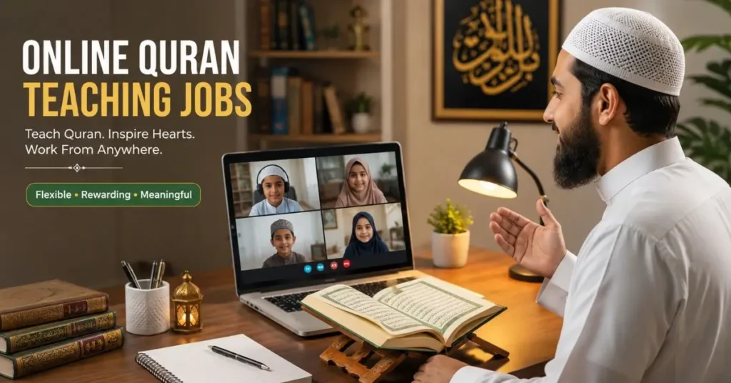 online quran teaching jobs