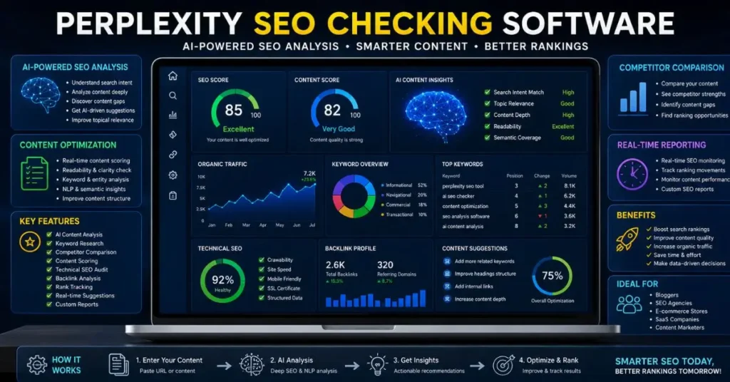 Perplexity seo checking software