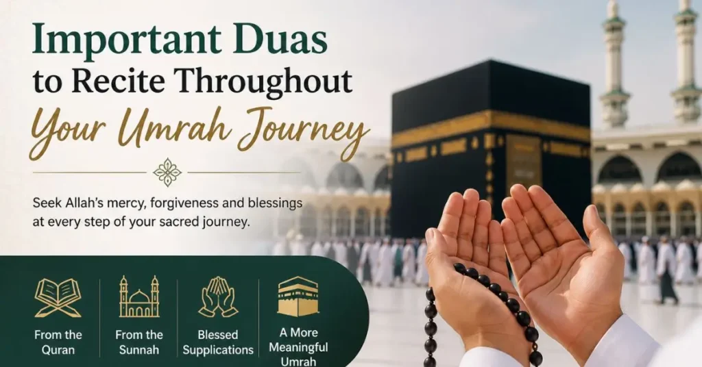 Dua to recite umrah journey 