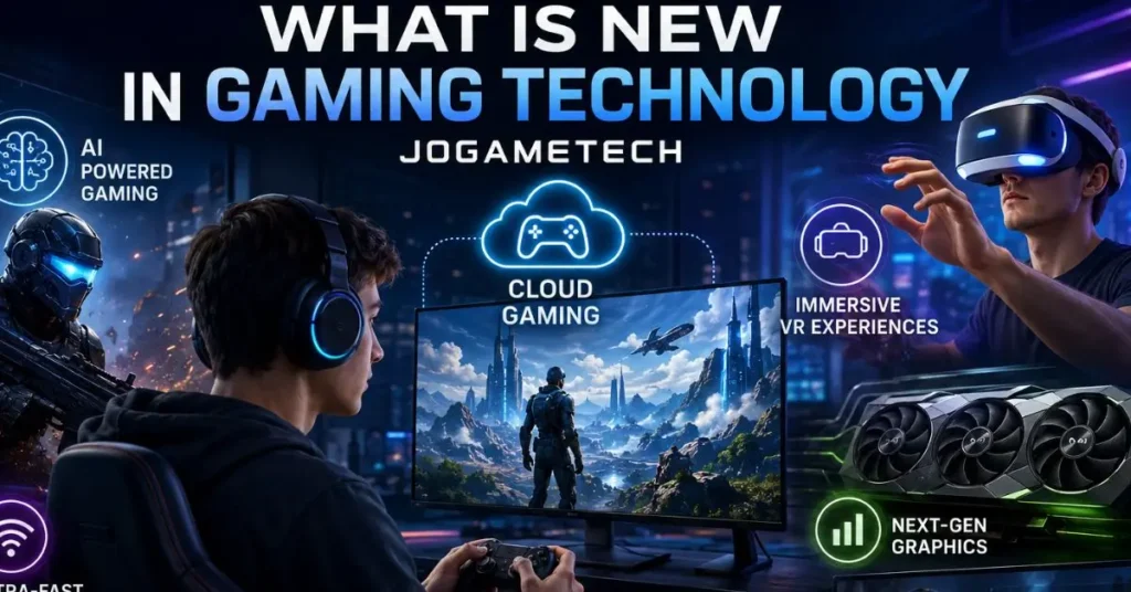 what is new in gaming technology jogametech