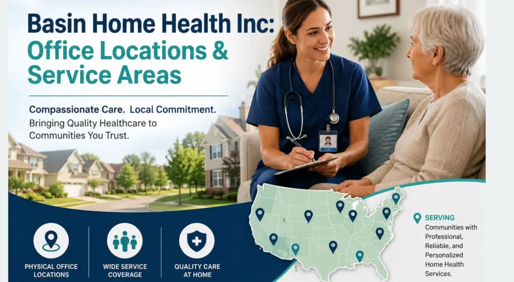 basin home health inc physical office locations and service areas