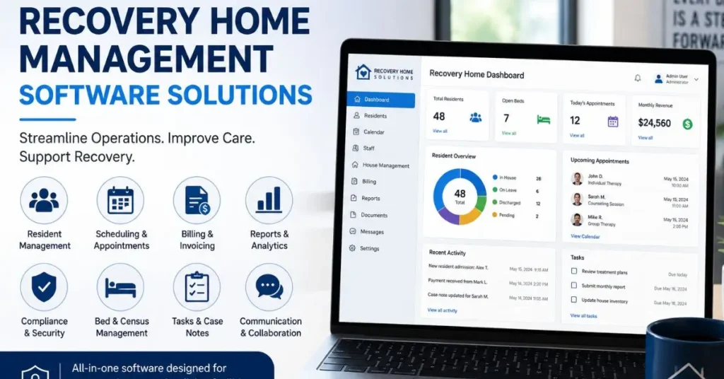 recovery home management software solutions