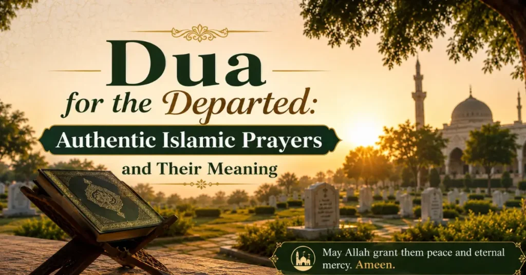 Dua for the Departed