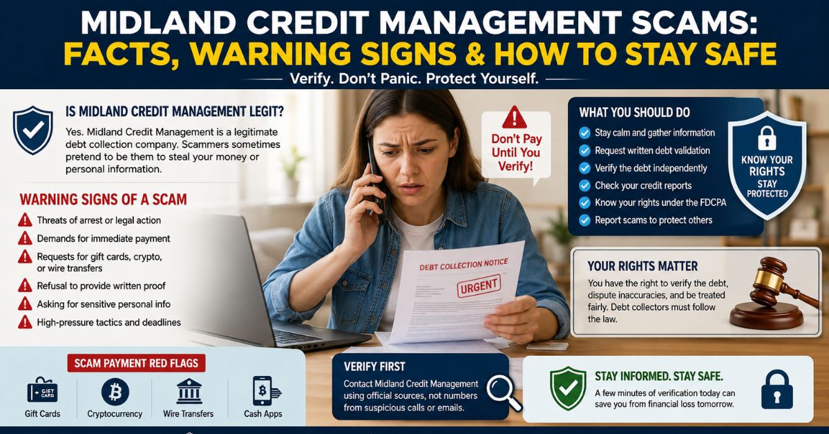 midland credit management scams