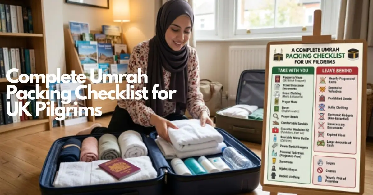 umrah packing checklist uk pilgirms 